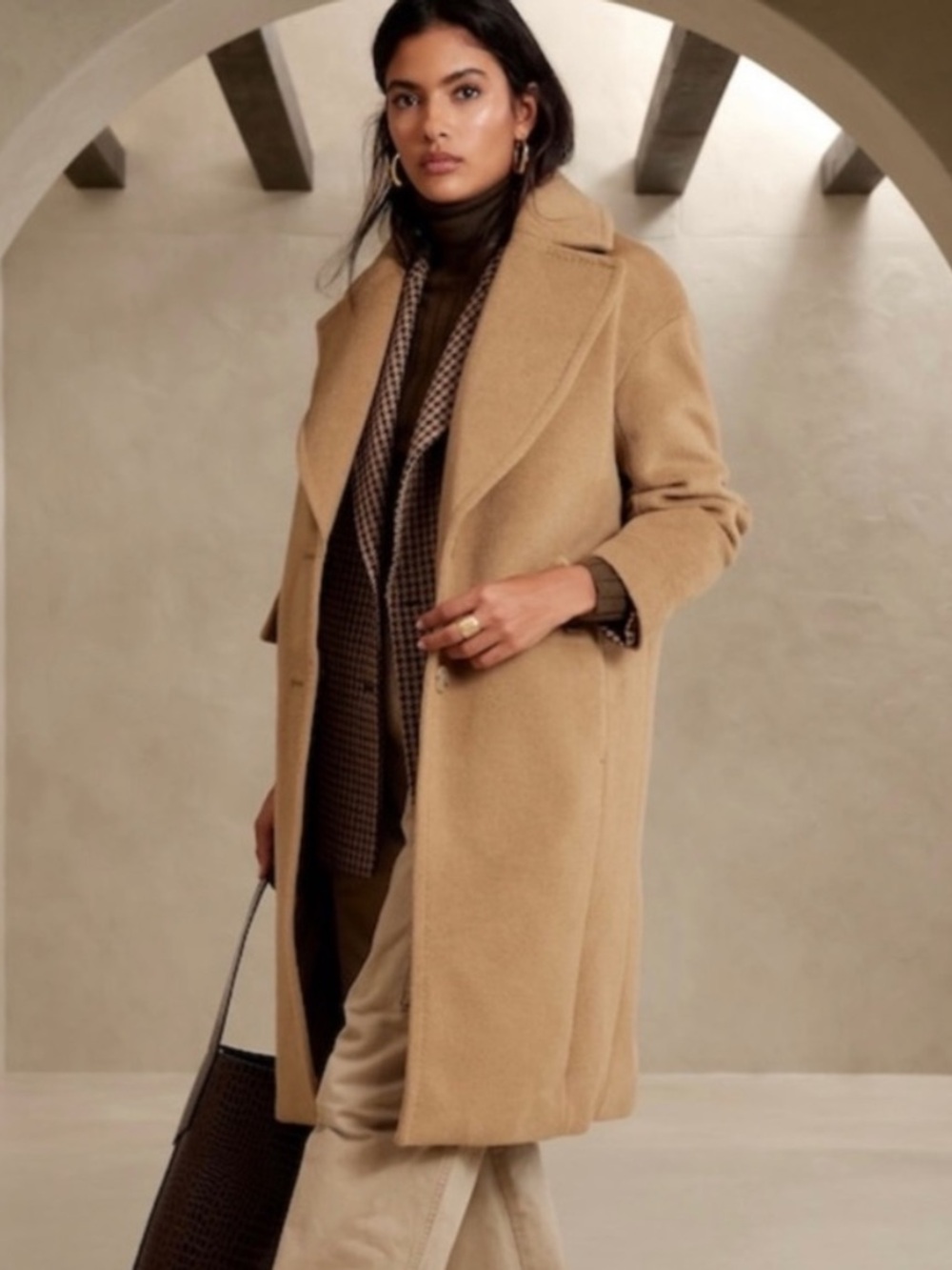 NWT Banana Republic Sunday Coat (Wool blend)